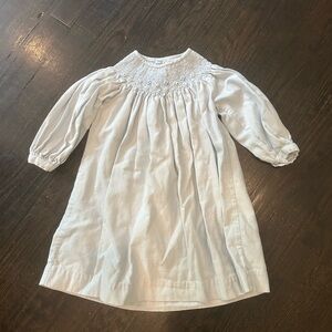 Smocked Girls Light Blue Dress, 18M